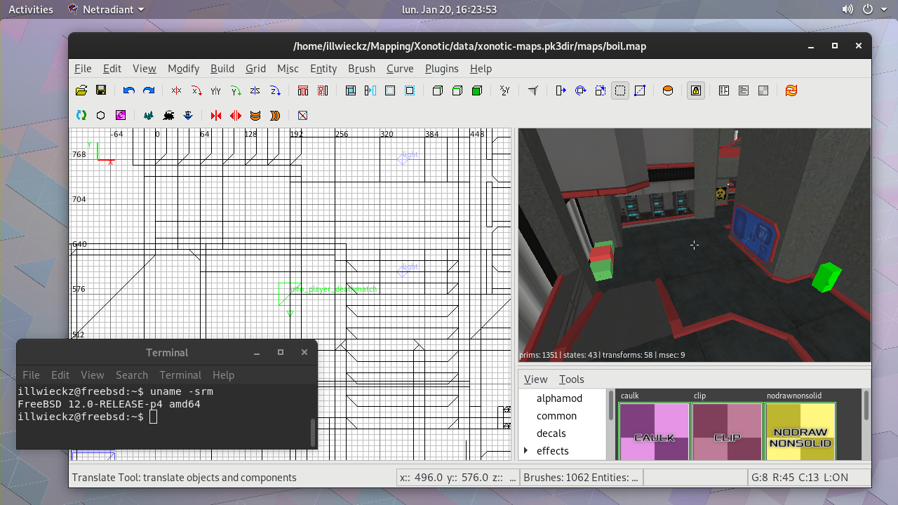 NetRadiant on FreeBSD